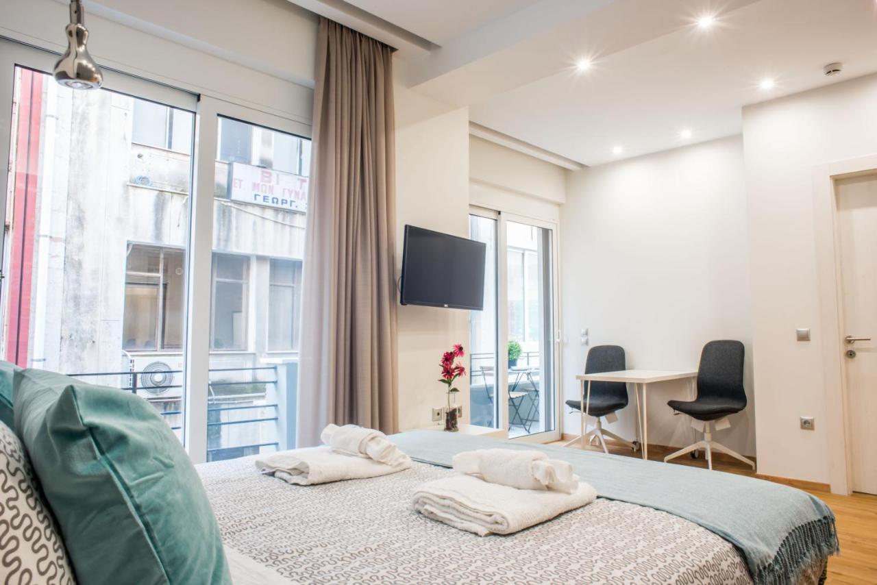 A25 Pristine & Sunny Flat With Balcony At Downtown Athens Apartment Ngoại thất bức ảnh