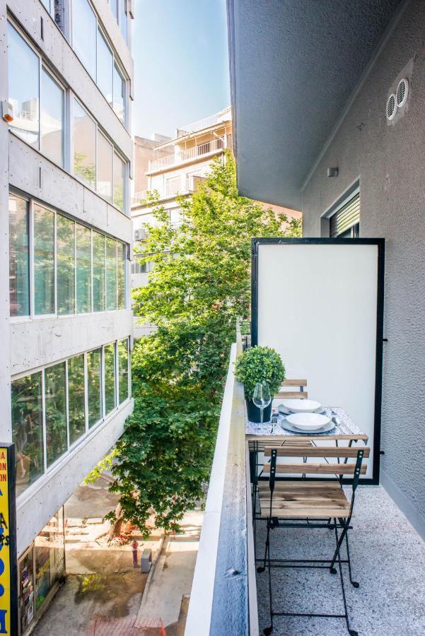 A25 Pristine & Sunny Flat With Balcony At Downtown Athens Apartment Ngoại thất bức ảnh